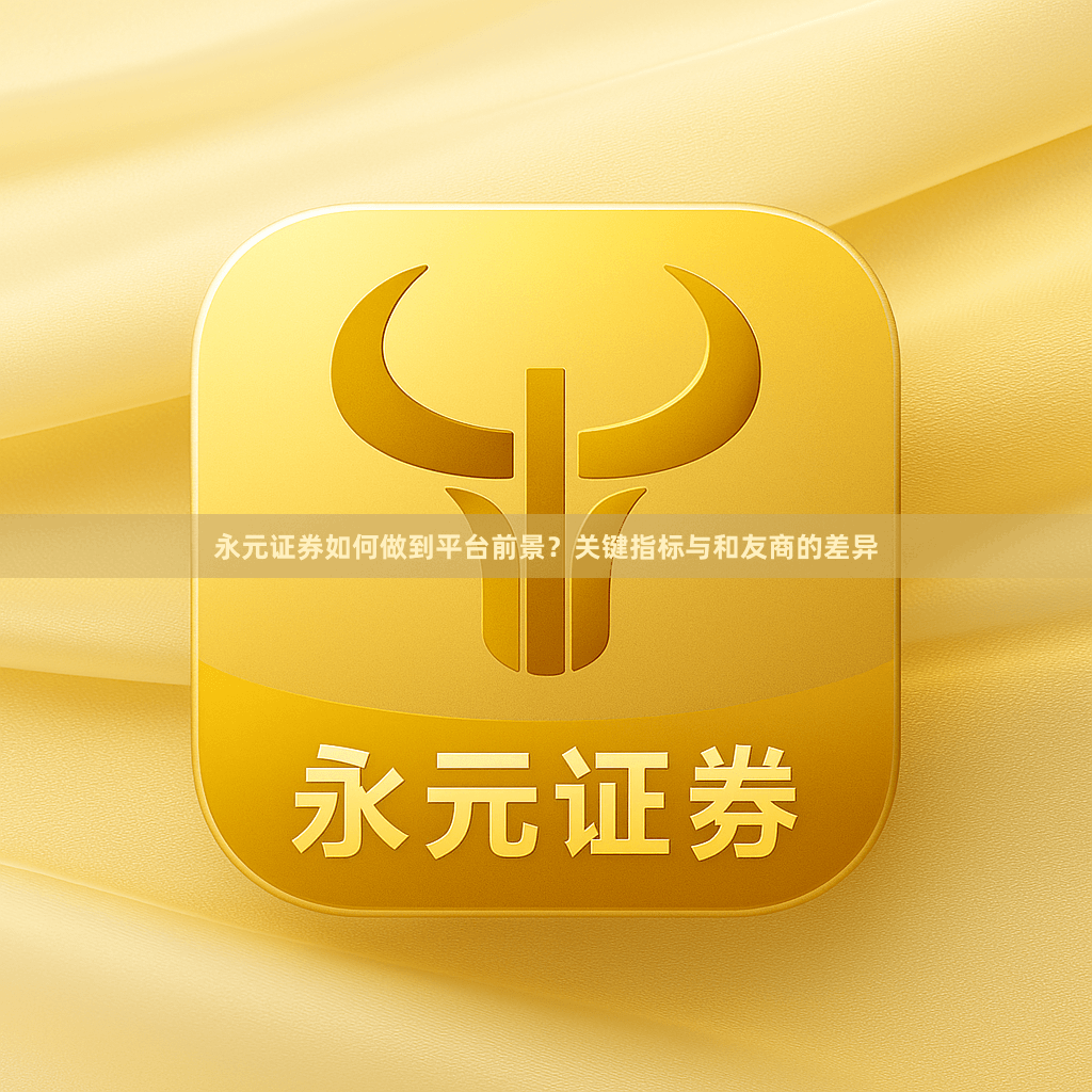 永元证券如何做到平台前景？关键指标与和友商的差异